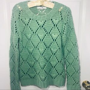 Sea Green Sweater